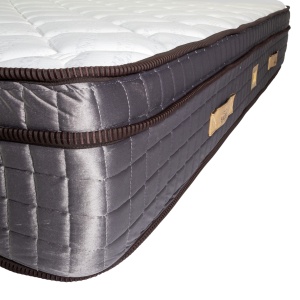 Saltea cu arcuri individuale, Pocket Memory Platinum, 180x200x30cm, fermitate mediu spre soft, memory foam 2,5 cm, husa matlasata, sistem de aerisire perimetral, greutate maxima sustinuta 100 kg utilizator, Saltex - Img 3