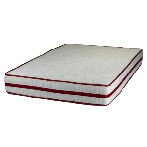 Saltea ortopedica cu arcuri, Roza Super Lux Ortopedic 120x190x25cm, fermitate mediu spre tare, plasa de arcuri Bonell,reversibila, banda de aerisire spaceair, greutate maxima sustinuta 100 kg utilizator, Salt Confort