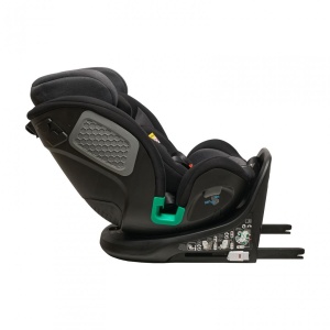 Scaun auto rotativ 360 gr,isofix,Negru, U-Grow - Img 3