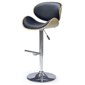 Scaun bar HM H44 negru - Img 2