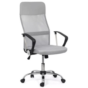 Scaun birou ergonomic mesh OFF 907, baza cromata, cu tetiera, mecanism de balans, 110 kg - Img 2