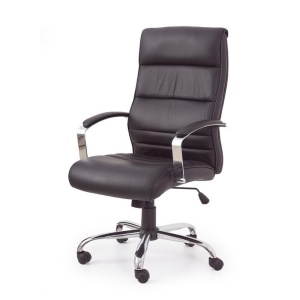 Scaun directorial piele HM Teksas negru - Img 2