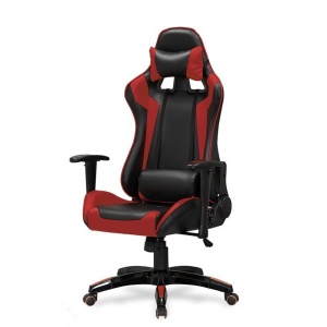 Scaun gaming HM Defender negru - rosu - Img 2