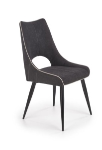 Scaun living HM K369 gri inchis