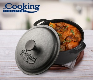 SEMIOALA FONTA PURA+CAPAC 24x10.8CM,3.8L, COOKING BY HEINNER  - Img 3
