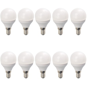 Set 10 Becuri LED Drimus 6W E14 Lumina Calda DL 3064