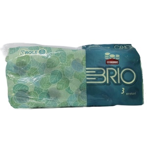 Set 10 role, hartie igienica 3 straturi, Brio