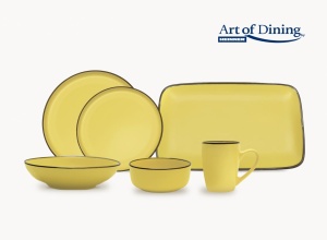 SET 2 PLATOURI CERAMICA 32x20 CM, MEDEEA, ART OF DINING - Img 5