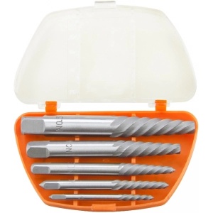 Set 5 piese, extractor suruburi, 3-18 mm, Evotools
