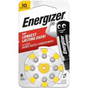 Set 8 baterii, PR70, marimea 10, 1.45V, Energizer