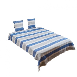 SET CUVERTURA PAT KS 200X220CM ZIA BLUE - Img 3