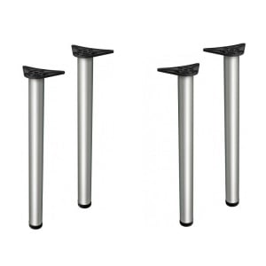 Set picioare masa reglabil aluminiu D60 GTV h710mm - Img 1