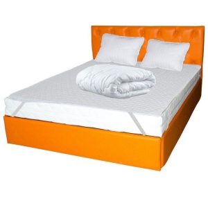 Set Saltea cu arcuri Pluto Traditional Spring Comfort 180x200x20cm, plasa de arcuri tip Bonell, husa detasabila hipoalergenica, fermitate mediu-tare, Saltsib plus Pachet textile Avantaj cu 2 perne, 50x70cm, husa antialergenica, pilota iarna, 200x200cm