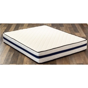 Set Saltea ortopedica, Iris Super Lux Comfort, 180x200x26cm, fermitate tare, cu plasa de arcuri tip Bonell, sistem de aerisire banda Spaceair, Saltsib plus 2 perne matlasate, 50x70cm, husa hipoalergenica si pilota matlasata vara, antialergica, 200x220cm - Img 3