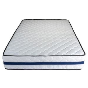 Set Saltea ortopedica, Tulip Super Lux Comfort, 140x200x30cm, fermitate tare, cu plasa de arcuri tip Bonell, sistem de aerisire banda Spaceair, Saltsib plus pilota vara, hipoalergenica, lavabila la 95 C, 180x200cm - Img 2