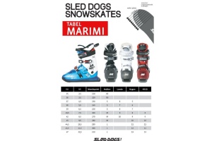 SNOWSKATES SLED DOGS K9.02- 270 mm, 42 - Img 5