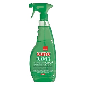 Solutie de curatat geamuri Sano Clear Green 1L