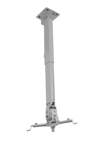 Suport videoproiector tavan EATV2, alb, reglabil, 43-65 cm - Img 2