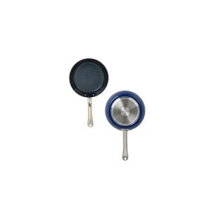 Tigaie din ceramica si inox, diametru 20 cm, baza inductie, 6 straturi, invelis antiaderent, ZLN-9624, Zilan - Img 2