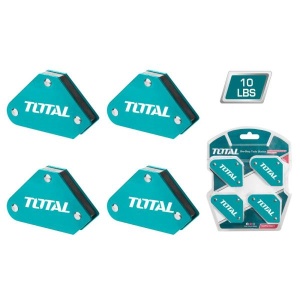 TOTAL - SET 4 COLTARE MAGNETICE PENTRU SUDURA 45Â°,90Â°