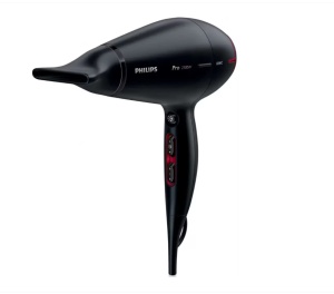 Uscator de par Philips, 2300W, Pro AC, ion care, ThermoProtect, HPS910/00, Negru