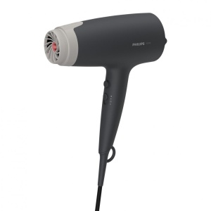 Uscator de par Philips BHD351/10, 2100W, Accesoriu Thermo Protect, Ingrijire cu ioni, 6 setari de viteza/temperatura, Cap de coafare 14 mm, Gri, L x A x I (mm) 90x295x215 - Img 3