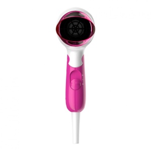 Uscator de par PHILIPS SalonDry Compact BHD003/00 ,1400 W, Pliabil, Alb/Roz, L x A x I (mm) 77x114x220 - Img 3