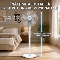 VENTILATOR CU PICIOR HEINNER HSF-L360WH - Img 13
