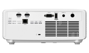 Videoproiector Optoma UHZ66, 4K UHD 3840*2160, 4.000 lumeni, 500.000:1, 16:9/ 16:10/ 4:3, 303" dimensiune maxima imagine, laser 30.000 ore, 9.4 m distanta maxima de proiectie, zoom 1.6x, 2* HDMI, audio out, USB-A power 1.5A, RJ45, RS232, 28- 35 dB, Full - Img 3
