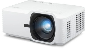 Videoproiector Viewsonic LS630HD, FHD 1920* 1080, up to WUXGA RB(1920 x 1200), 4400 lumeni, 3.000.000:1, laser 20.000- 30.000 ore, zoom 1.3x, dimensiune maxima imagine 300", distanta maxima de proiectie 9.76 m, 27-32 dB, 2* HDMI, audio out, boxa 15W, USB - Img 3