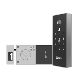 YALA ELECTRONICA EZVIZ DL06 PRO, Comunicare: EZVIZ Connect 2.4G Wi-Fi, Putere de lucru: 4 Baterii AA Alkaline, Temp de functionare: 25 °C to 55 °C, Dimensiuni: Panou frontal: 154mm × 61mm × 18mm, Panoul din spate: 155mm × 76mm × 33.5mm, greutate: 520g.
