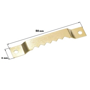 Agatatoare Aurie Tip Crocodil 50mm – Calitate si Eleganta - Img 2