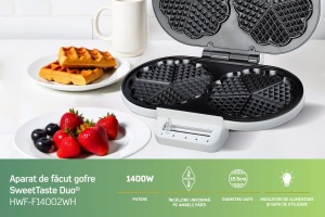 APARAT DE FACUT GOFRE HEINNER HWF-F14002WH - Img 5