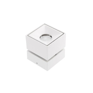 Aplica spot LED patrata Bianco 8W GTV Alb - Img 1