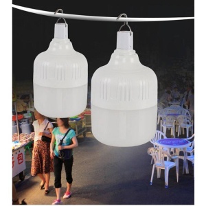 Bec LED 5W cu Panou Solar pentru Camping - Lumineaza-ti calatoriile - Img 5