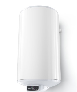 Boiler electric Tesy BiLight Cloud, 80L, Wi-Fi, control din aplicatie, Clasa energetica B, 2000W, 855x440 mm, alb