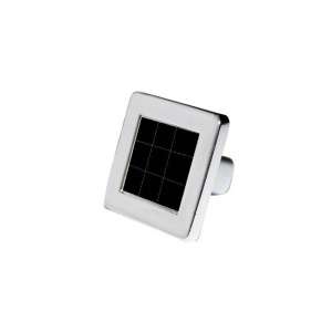 Buton Madrid crom negru 32mm