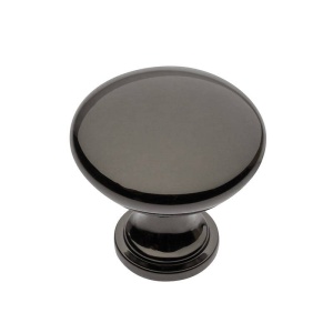 Buton Terni negru crom