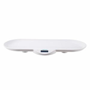 Cantar corporal 2 in 1 pentru bebelusi si copii U-Grow, functie bluetooth, capacitate 30 kg, display LCD, alb - Img 3