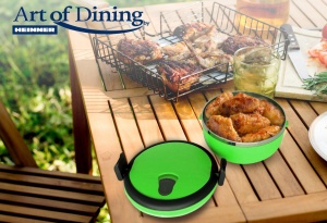CASEROLA TERMICAT,0.7 L,ART OF DINNING BY HEINNER (mix 3 culori in bax 12buc in bax-4 bucati/culoare) - Img 6