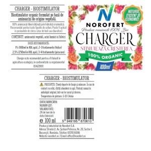 Charger Norofert - Biostimulator organic pentru flori - Img 2