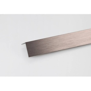 Cornier aluminiu 20x20mm 1m cupru periat