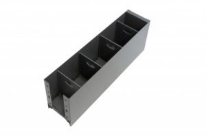 Cos jolly Preciso, corp 150 mm, extractie totala, laterale metalice tip box, finisaj antracit - Img 2