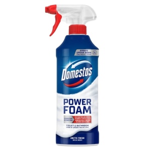 Domestos, Solutie spray, spuma curatare baie, Power Foam, Arctic Fresh, 435 ml