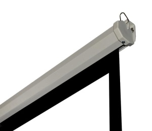 Ecran proiectie manual,perete/tavan, 200 x 200 cm, BlackMount, Format 1:1 - Img 3