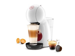 Espressor cu capsule KRUPS Dolce Gusto Piccolo XS KP1A3110, 0.8l, 1600W, 15 bar, alb-negru - Img 1