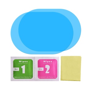 Folie hidrofuga, pentru oglinzi, auto, set 2 bucati, 150 x 100 mm