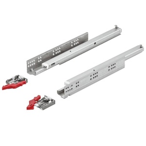 Glisiera Syncro HAFELE cu ext. totala si amortizare 450mm - Img 1