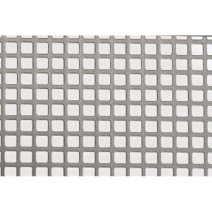 Grilaj decorativ patrat 500x400x1mm otel