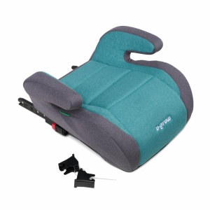 Inaltator auto 125-150, omologare R129 cu isofix , verde/gri, U-Grow - Img 4